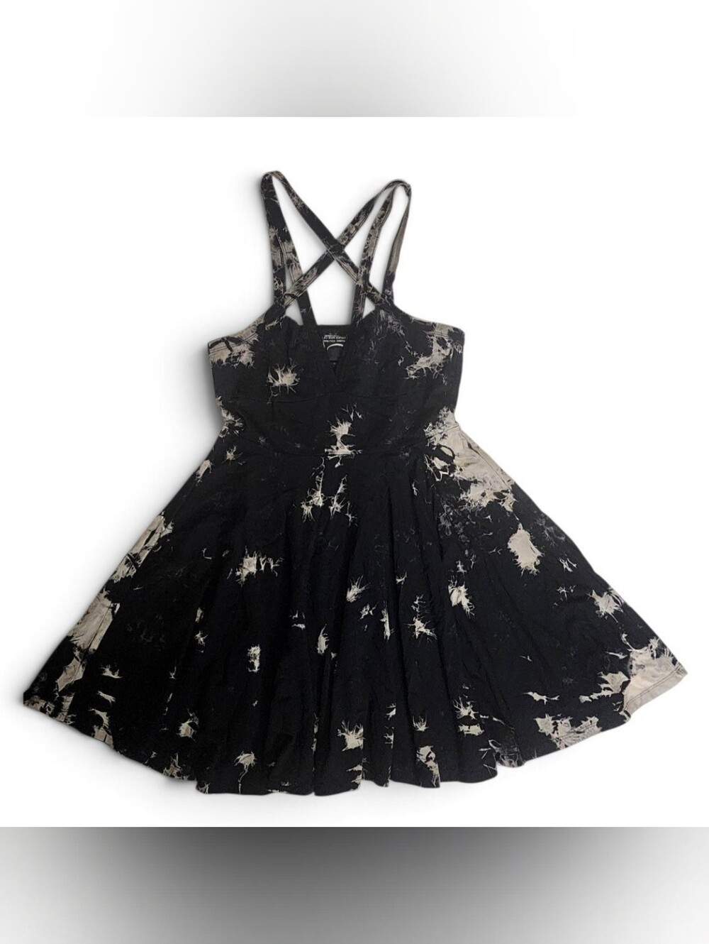 Killstar Rare Tie Dye Strappy Skater Dress